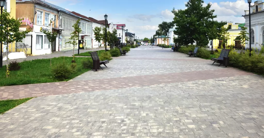 Лебедянь, ул. Мира и ул. Интернациональная