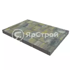 Тротуарная плитка «Инсбрук», Саванна — в укладке